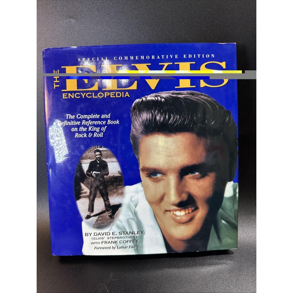 The Elvis Encyclopedia - Hardcover Stanley, David E.|Coffey, Frank 2000 Reprint - Picture 2 of 12